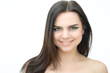 Genç güzel kadın.