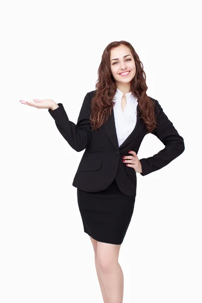 Junge erfolgreiche Geschäftsfrau — Stockfoto