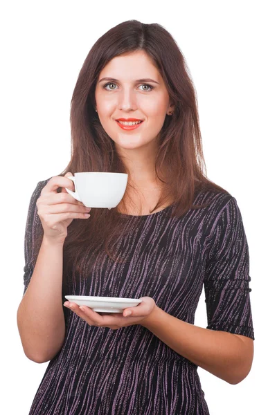 Mujeres con la taza de café — Foto de Stock