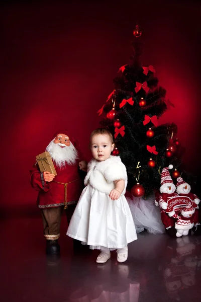 Pequeño bebé, Navidad — Foto de Stock