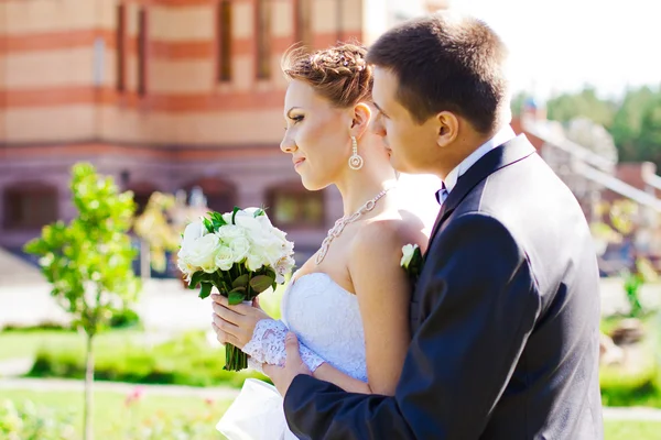 Novia y novio — Foto de Stock