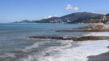 Soçi, Rusya 'da deniz kıyısı.