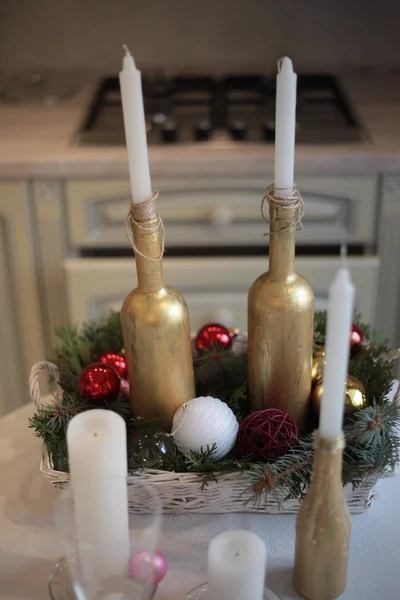 Gestaltung der Weihnachtsdekoration — Stockfoto