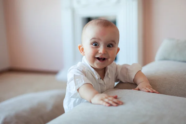 Happy cute baby boy — Stock Photo, Image
