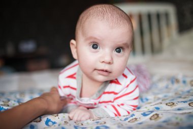 Sevimli küçük bebek