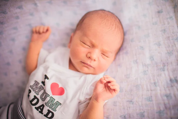 Cute little baby sleeping — Stock Photo, Image