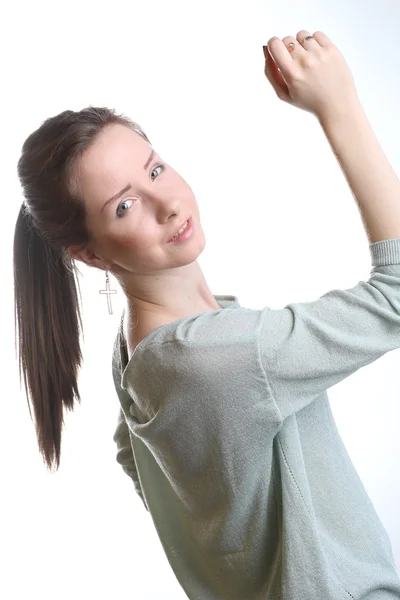 Sensual young woman face — Stock Photo, Image