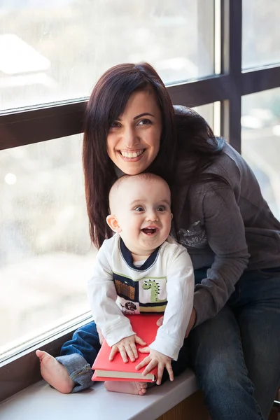 Mother with baby boy — Stock Photo, Image