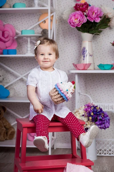 Sweet little girl — Stock Photo, Image