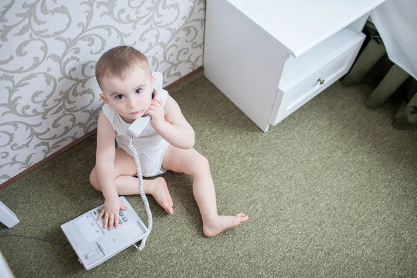 Carino bambino ragazzo — Foto Stock