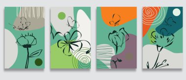 Çağdaş soyut arkaplan sanatı