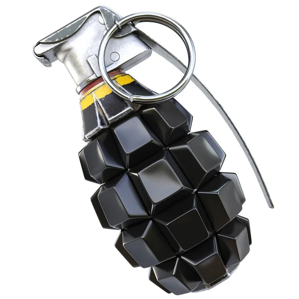 Keyboard grenade concept. — Stock Photo, Image