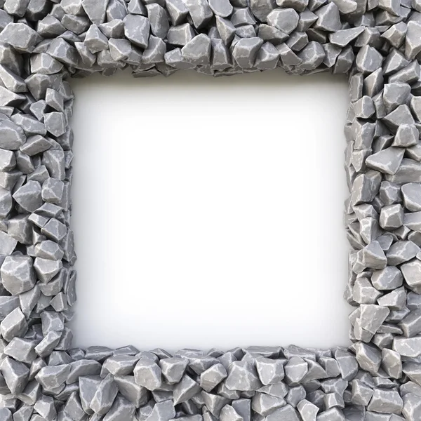 石で作られたフレーム — ストック写真