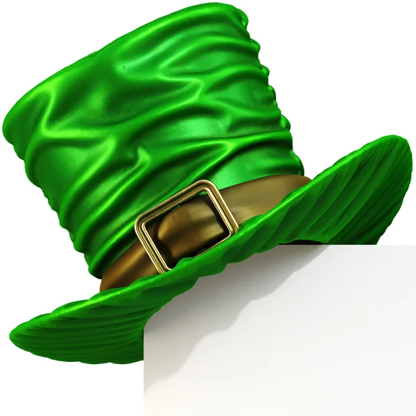 Ilustrasi topi Leprechaun — Stok Foto