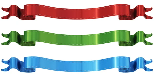 Ribbon banner set. — Stock Photo, Image