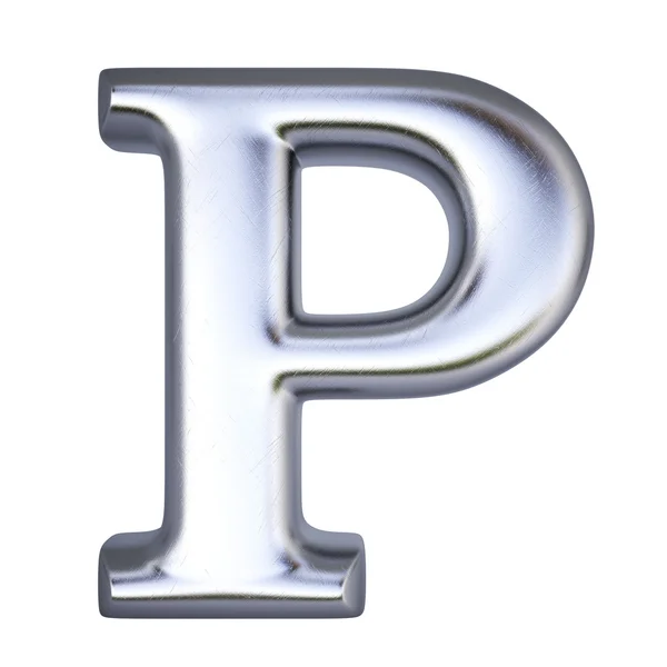 Alphabet letter P — Stock Photo, Image