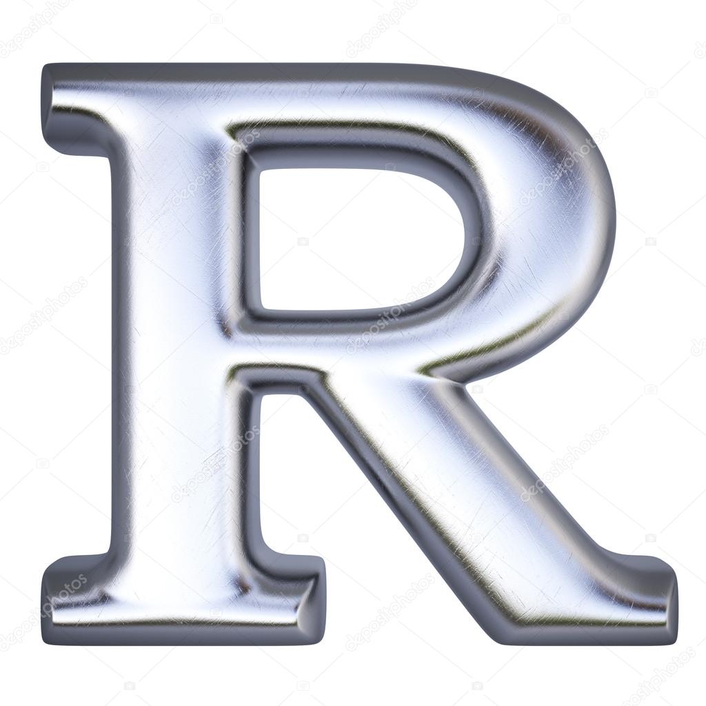 Alphabet letter R — Stock Photo © dimdimich #56527437, image size:1024x1024