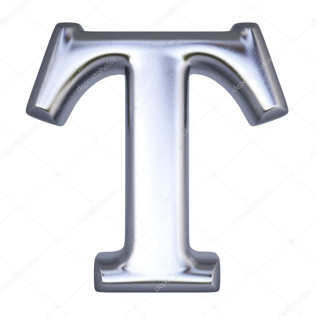Alphabet letter T