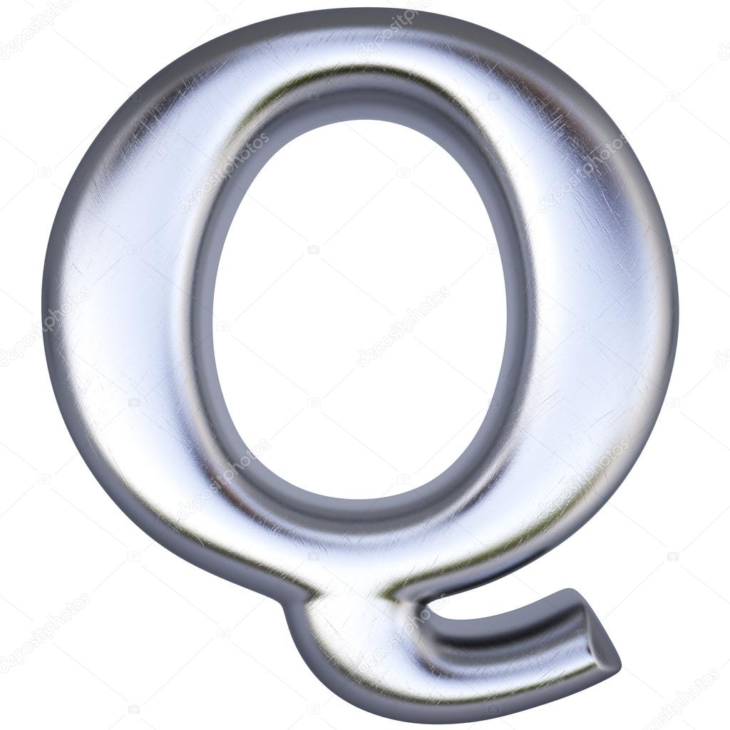 Alphabet letter Q