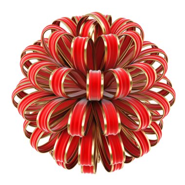 Kırmızı kadife yay