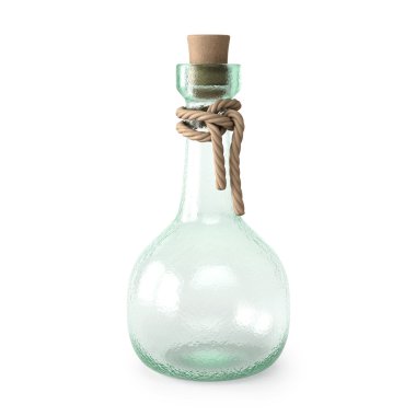Empty bottle potion clipart