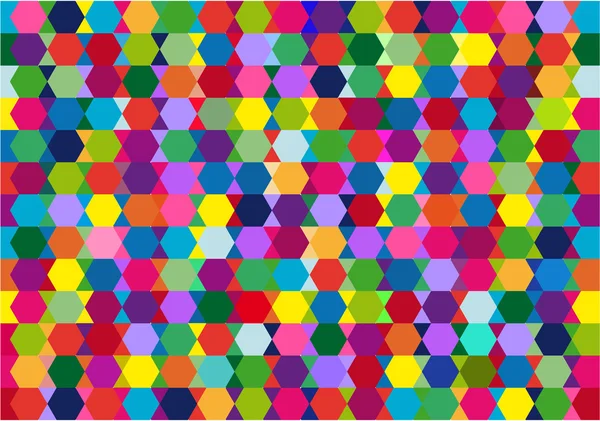 Farverig geometrisk baggrund. – Stock-vektor