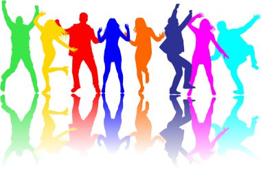 Bahçedeki aile eğlence.