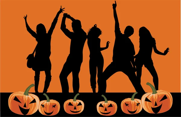 Fête d'Halloween Contexte . — Image vectorielle