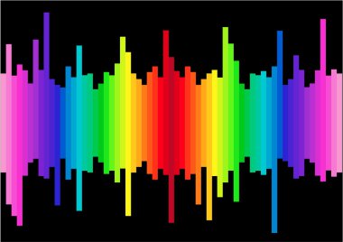 Grafik Equalizer'ı arka plan yansımalar 