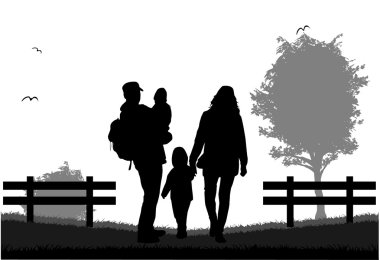 Aile silhouettes