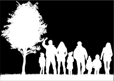 Aile silhouettes