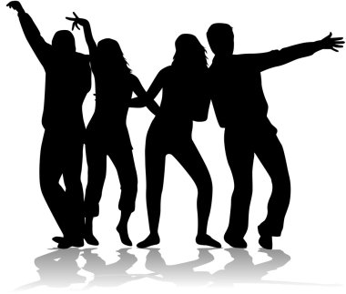 dans siluetleri