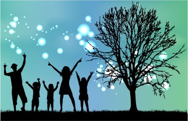 Aile silhouettes
