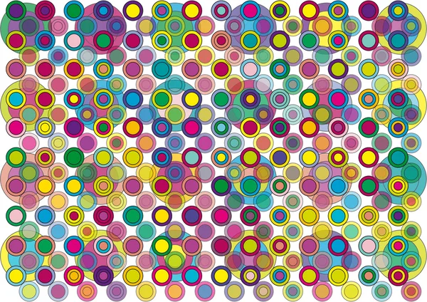 Background with circles — Stock Vector