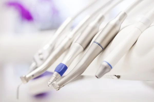 Close-up of dental drills — Stock Photo, Image