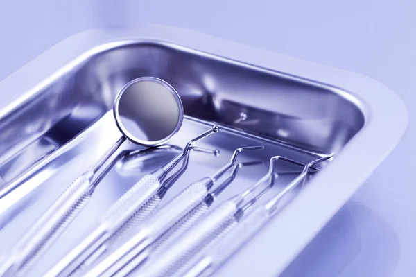 Strumenti dentali professionali — Foto Stock
