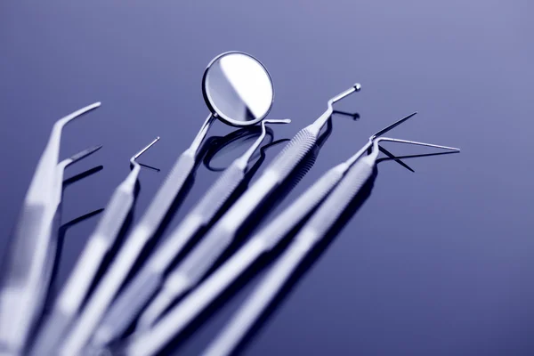Professionele tandheelkundige gereedschappen — Stockfoto