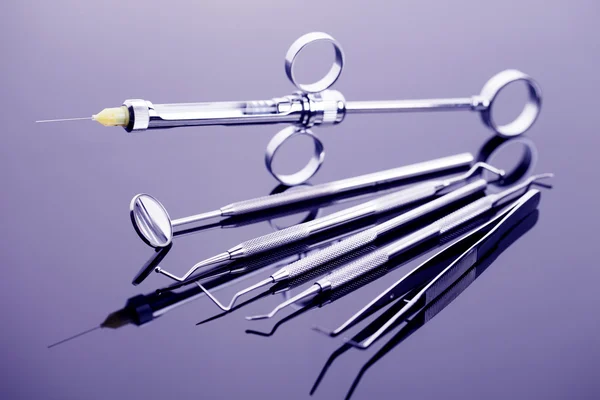 Professional dental tools — Stock Photo, Image