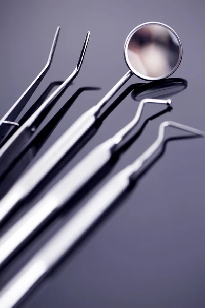 Professzionális fogászati eszközök — Stock Fotó