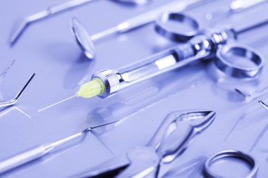 Portre profesyonel diş Araçlar.