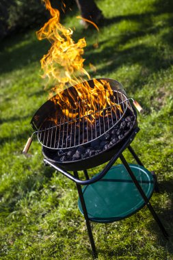 Süper alevler ızgara