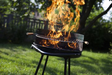 Süper alevler ızgara