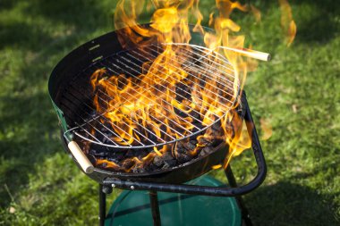 Süper alevler ızgara