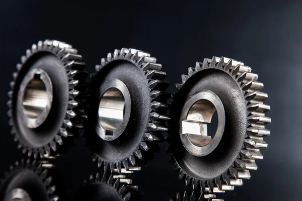 Big metal gears — Stock Photo, Image