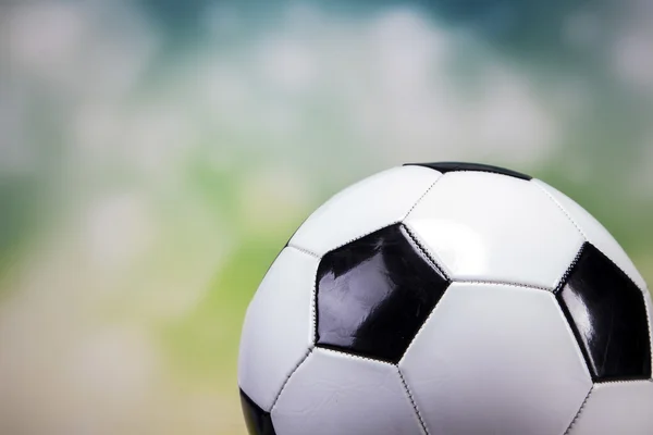 Football on colorful background — Stock Photo, Image