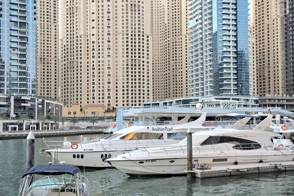 United Arab Emirates Dubai December 2019 Marina Dubai Downtown — Stock Photo, Image