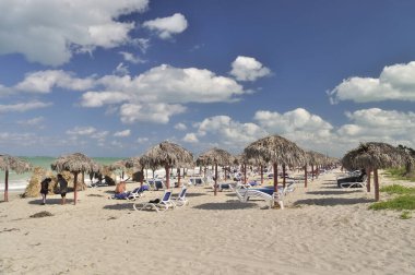 Varadero, Küba 'daki kumsal..