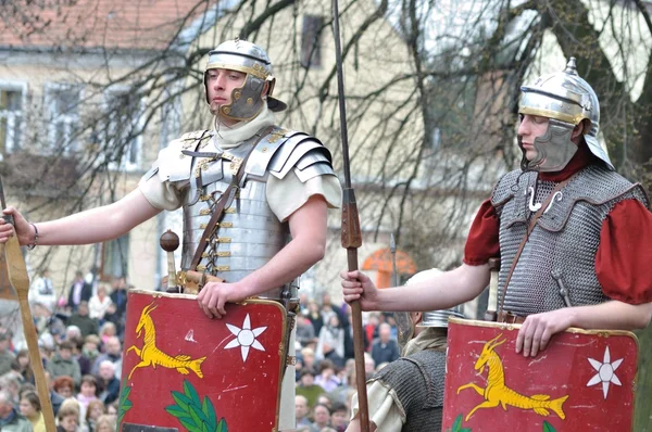 Roman legionnaire - Pilate's guard — Stock Photo, Image