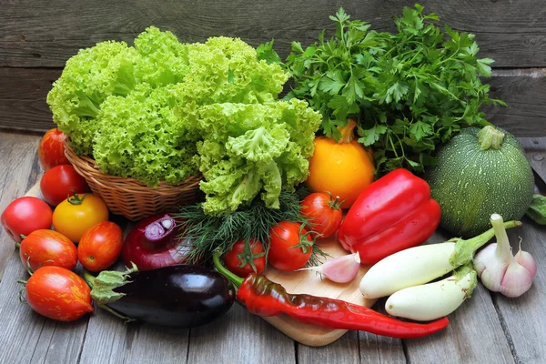 Set of fresh vegetables — Stock Photo, Image
