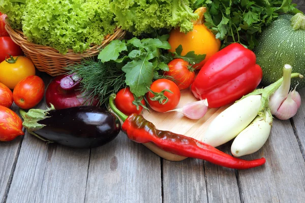 Set of fresh vegetables — Stock Photo, Image